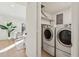 Convenient laundry room with washer and dryer at 54 Ivy Ne Pkwy, Atlanta, GA 30342