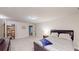 Spacious bedroom offers comfortable carpeting, ample natural light and generous closet space at 4596 Birch Way, Loganville, GA 30052