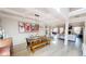 Spacious dining room open to the living room with hardwood floors and lots of light at 4596 Birch Way, Loganville, GA 30052