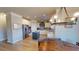 Charming kitchen area featuring a breakfast nook, stainless appliances, and granite counters at 4596 Birch Way, Loganville, GA 30052
