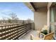 Cozy balcony features outdoor seating and neighborhood views at 563 Memorial Se Dr # 211, Atlanta, GA 30312