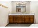 Bathroom with vanity and wood cabinets at 170 Pebble Path, Douglasville, GA 30134