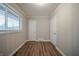 Spacious bedroom has two points of entry and a large window at 2980 Laguna Dr, Decatur, GA 30032