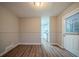 Bright dining area boasts sleek floors and natural lighting at 2980 Laguna Dr, Decatur, GA 30032