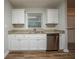 Functional kitchen area with updated cabinetry, stainless steel dishwasher, and plenty of counter space at 2980 Laguna Dr, Decatur, GA 30032