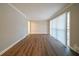 Inviting living room boasts wood floors and modern finishes, creating a bright and airy atmosphere at 2980 Laguna Dr, Decatur, GA 30032