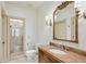 Elegant bathroom with a marble shower, toilet, and vanity with a stone countertop at 1031 Eulalia Ne Rd, Atlanta, GA 30319