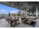 Outdoor patio with seating areas and city views at 2425 Peachtree Road # 1008, Atlanta, GA 30305