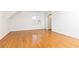 Bright bedroom with hardwood floors and a window at 1069 Saint James Ne Xing, Atlanta, GA 30319