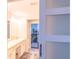 Bathroom with double vanity and walk-in closet at 5800 Oakdale Rd # 103, Mableton, GA 30126