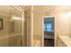 Bright bathroom with double sinks, shower, and garden tub at 5800 Oakdale Rd # 103, Mableton, GA 30126