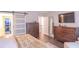 Main bedroom with large closet and barn door at 5800 Oakdale Rd # 103, Mableton, GA 30126