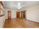 Hardwood floor bedroom with access to other rooms at 108 Woodhaven Dr, Stockbridge, GA 30281