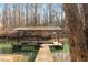 Private boat dock on a lake with a covered shelter and swing at 3520 Still Rd, Cumming, GA 30041