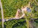 House view from above showing large lot at 701 Jones Mill Rd, Whitesburg, GA 30185
