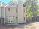 House backyard with patio and wooden fence at 284 Juliet Sw Ln, Marietta, GA 30008