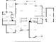 Detailed floor plan showcases the layout of the home, including the living room, kitchen, and primary bedroom at 2109 Rocky Falls Nw Ct, Kennesaw, GA 30152