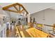 Bright dining room with a large table and hardwood floors at 409 E Point Dr, Canton, GA 30115