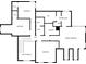 Second floor plan featuring bedrooms, bathrooms, laundry room, walk-in closets, and hall, providing a clear layout of the space at 2400 Stedman Sw Ln, Conyers, GA 30094