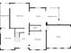 Detailed first floor plan showing living room, kitchen, Gathering room, dining area, foyer, breakfast nook, garage and screened porch at 2400 Stedman Sw Ln, Conyers, GA 30094