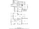 Floor plans showing first and second floor including living room, kitchen, bedrooms, bathrooms, dining area, garage and laundry at 2400 Stedman Sw Ln, Conyers, GA 30094
