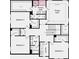 Upstairs floor plan with primary suite and secondary bedrooms at 3208 Shirecrest Ln, Dacula, GA 30019