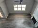 Living room with ceiling fan and fireplace at 6851 Phillips Mill Rd, Douglasville, GA 30135