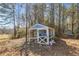 Chicken coop nestled in the woods at 446 Mcgukin Rd, Bremen, GA 30110