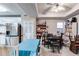 Dining area with table and chairs and access to kitchen at 446 Mcgukin Rd, Bremen, GA 30110