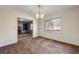 Dining room features hardwood floors and a view to the backyard at 12205 Highway 36, Covington, GA 30014