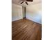 Bright bedroom with hardwood floors and a closet at 1902 E Piedmont Rd, Marietta, GA 30062