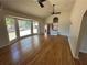 Open and airy living room with hardwood floors and vaulted ceilings at 1902 E Piedmont Rd, Marietta, GA 30062