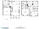 Combined floor plans display layout of both floors with room dimensions and square footage at 204 Dawson Dr, Woodstock, GA 30188