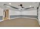 Large basement room, freshly painted with ceiling fans at 2265 Wildwood Lake Dr, Suwanee, GA 30024