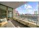 Relaxing balcony with city views and outdoor furniture at 250 Park W Ave # 701, Atlanta, GA 30313