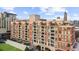 Luxury apartment building with brick facade and city views at 250 Park W Ave # 701, Atlanta, GA 30313
