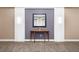 Elegant hallway with mirror and small table at 250 Park W Ave # 701, Atlanta, GA 30313