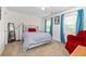 Cozy bedroom with a queen-size bed and window at 2339 Milstead Cir, Marietta, GA 30066