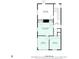 Detailed floor plan showcasing the layout of the bedrooms, living room and hall at 66 Howell Ne St, Atlanta, GA 30312