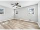 Spacious, airy bedroom with neutral colors, a ceiling fan, and lots of natural light at 3448 Montreal Way, Tucker, GA 30084