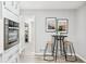 Cozy breakfast nook includes seating for two, with stylish decorations at 3448 Montreal Way, Tucker, GA 30084