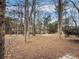 Wooded backyard with open area and trees at 3657 Linda Dr, Loganville, GA 30052
