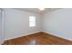 Bright bedroom with hardwood floors and a ceiling fan at 3103 Colonial Way # A, Chamblee, GA 30341