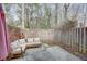 Private outdoor patio with seating, perfect for entertaining at 3103 Colonial Way # A, Chamblee, GA 30341