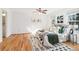 Stylish bedroom with hardwood floors and contemporary decor at 3420 Ashwood Ln # 3420, Atlanta, GA 30341