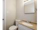 Clean bathroom with updated vanity and mirror at 1381 High Meadow Dr, Stone Mountain, GA 30083