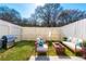 Outdoor patio area with furniture perfect for relaxing and grilling at 1625 Conley Rd # 270, Conley, GA 30288