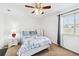 Bright bedroom with bed and window at 1625 Conley Rd # 270, Conley, GA 30288