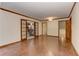 Living area with beautiful brick floors and natural trim at 4259 Arbor Club Dr, Marietta, GA 30066