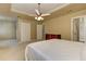 Bright main bedroom with a large closet and access to the en suite bath at 4259 Arbor Club Dr, Marietta, GA 30066